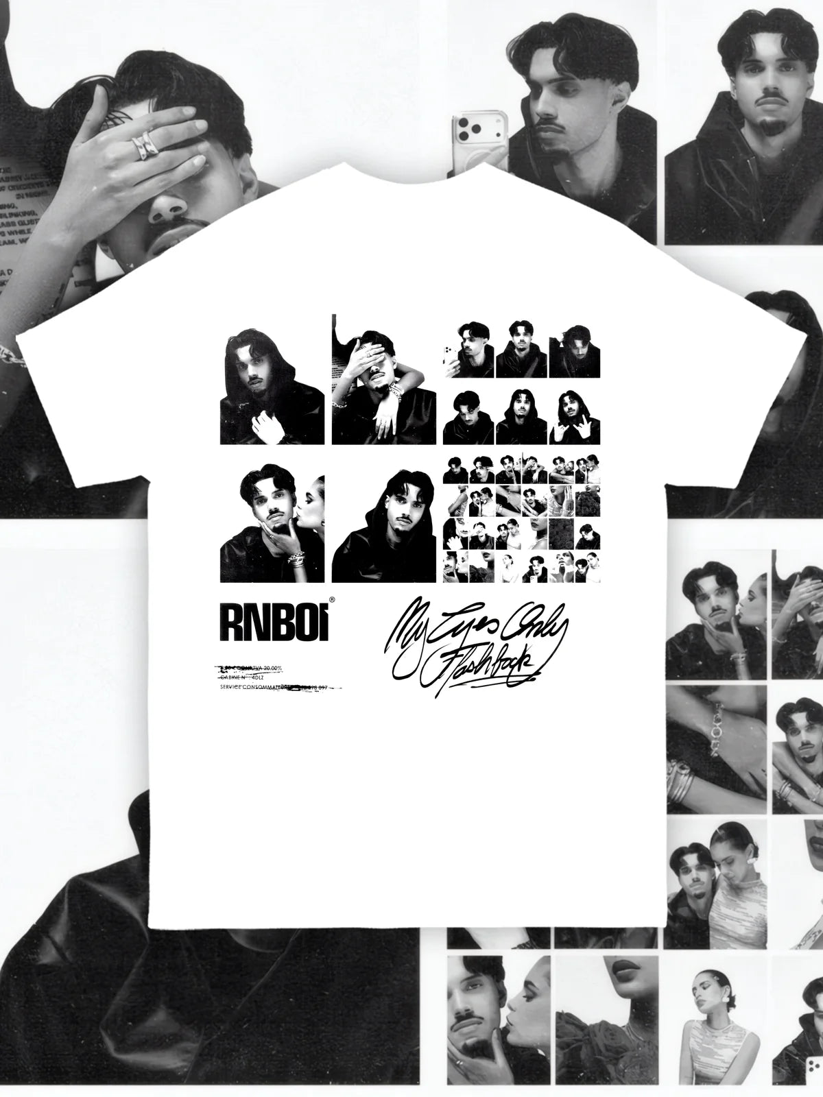 T-shirt RnBoi "My Eyes Only - Flashback"