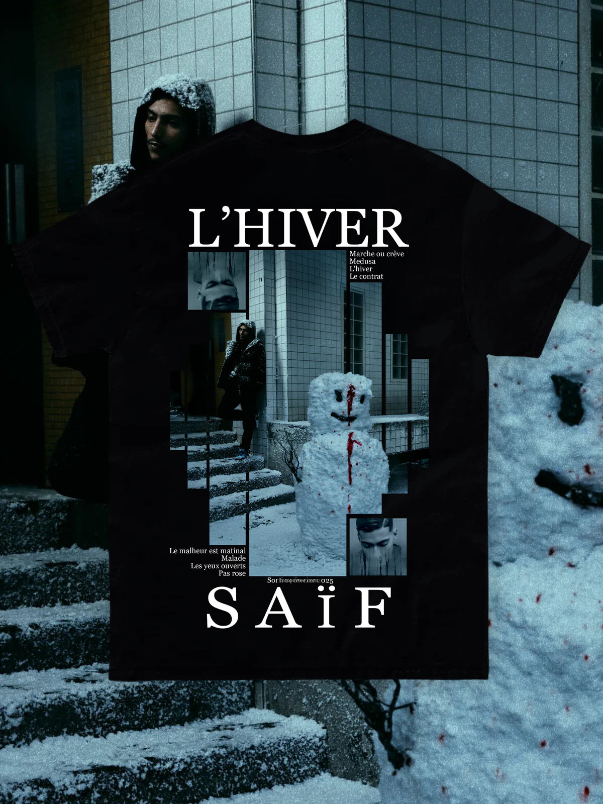 T-shirt SAÏF "L'HIVER"