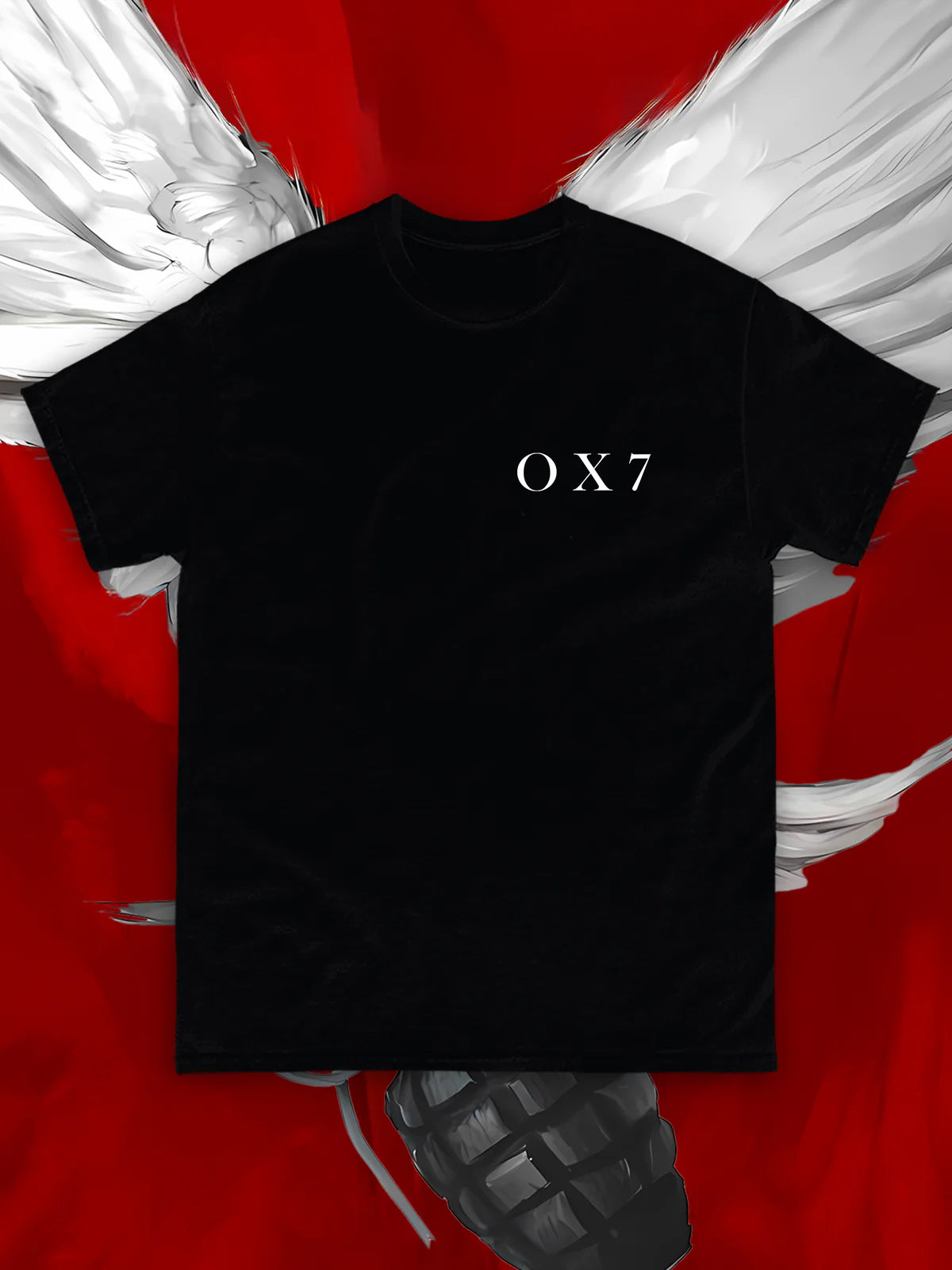 T-shirt Niro "OX7" Noir